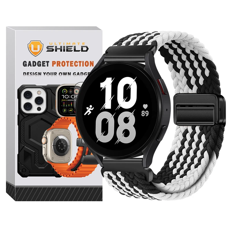 بند آلتیمیت شیلد مدل Braided Magsolo Mix مناسب برای ساعت هوشمند سامسونگ Galaxy Watch 5 40mm / watch 5 44mm