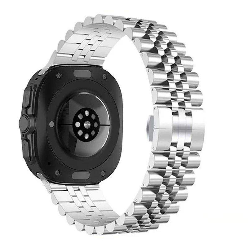 بند ساعت آکوآرا مدل Stahl Set مناسب برای ساعت هوشمند سامسونگ Galaxy Watch 7 Ultra 47mm به همراه کاور مجموعه 5 عددی