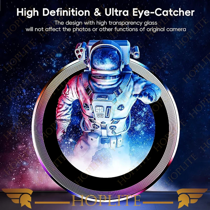 محافظ لنز دوربین هاپلایت مدل Ring-Metal-HL مناسب برای گوشی موبایل شیائومی Redmi 13C