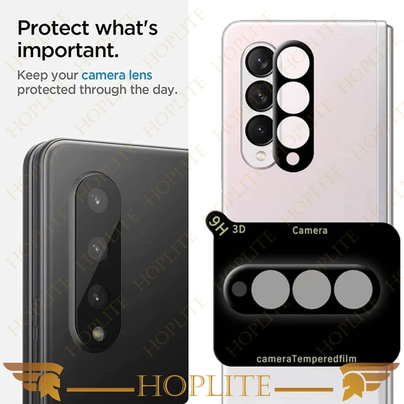 محافظ لنز دوربین هاپلایت مدل 3D-HL مناسب برای گوشی موبایل سامسونگ Galaxy Z Fold 3