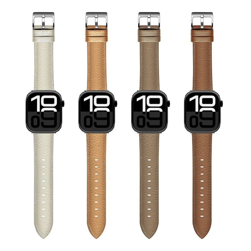 بند هاپلایت مدل Classic Leather HL مناسب برای اپل واچ Series SE 2022 Aluminum Case 40mm / SE 2021 Aluminum Case 40mm / Series 5 40mm / Series 6 40mm / Series 4 40mm