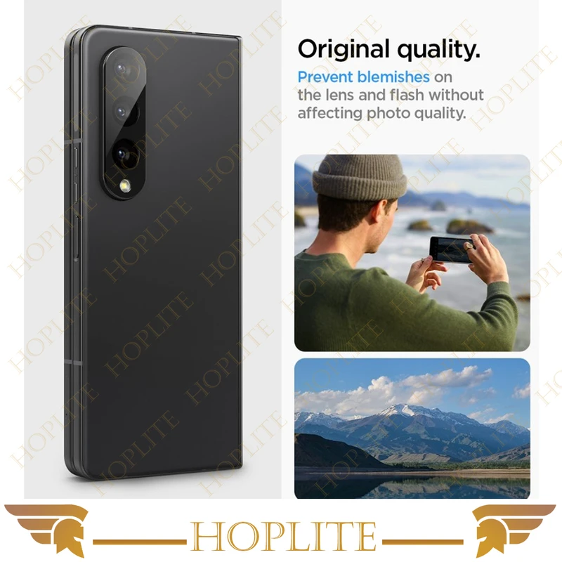 محافظ لنز دوربین هاپلایت مدل 3D-HL مناسب برای گوشی موبایل سامسونگ Galaxy Z Fold 4