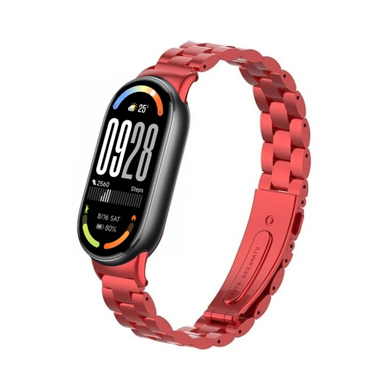بند آکوآرا مدل 3Bead مناسب برای مچ بند هوشمند شیائومی Mi Band 10