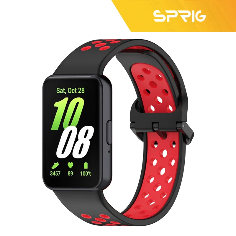 بند اسپریگ مدل Special DualC NK مناسب برای ساعت هوشمند سامسونگ Galaxy Fit 3 30mm