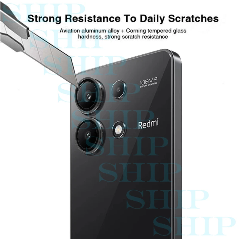 محافظ لنز دوربین شیپ مدل Ring-Metal-SH مناسب برای گوشی موبایل شیائومی Redmi Note 13 4g