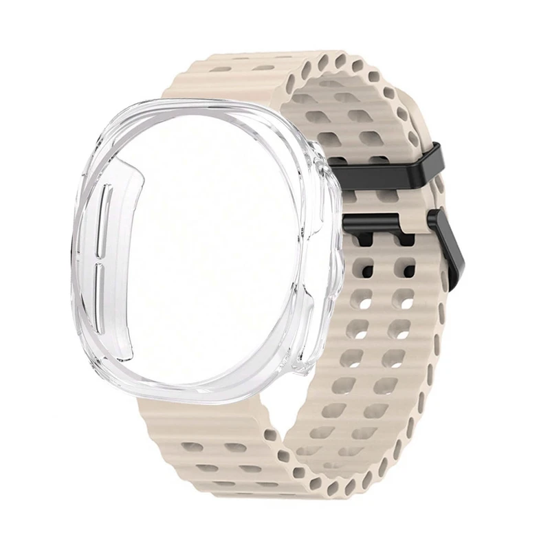 بند هاپلایت مدل Ocean CL Guard HL مناسب برای ساعت هوشمند سامسونگ Galaxy Watch 7 Ultra 47mm به همراه کاور