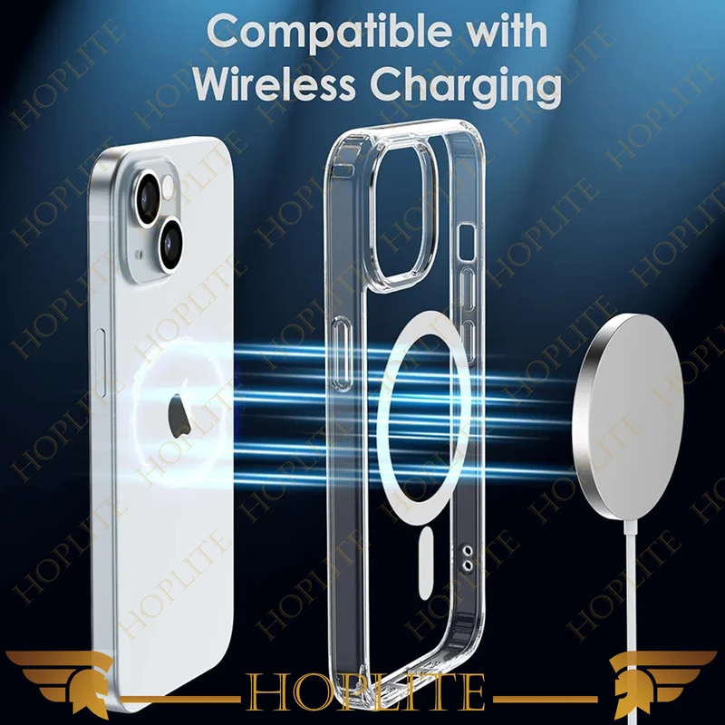 کاور هاپلایت مدل Clear-Magsafe-HL مناسب برای گوشی موبایل اپل Iphone 15
