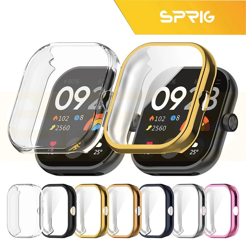 کاور اسپریگ مدل Jelly Protective مناسب برای ساعت هوشمند شیائومی Redmi Watch 5