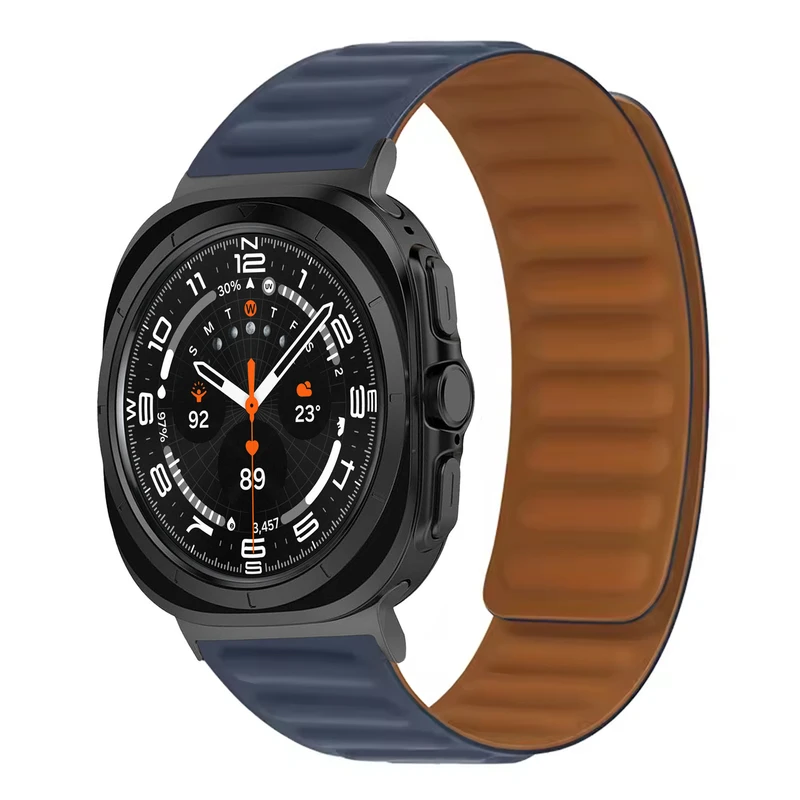 بند هاپلایت مدل Magnetic LP Black HL مناسب برای ساعت هوشمند سامسونگ Galaxy Watch 7 Ultra 47mm