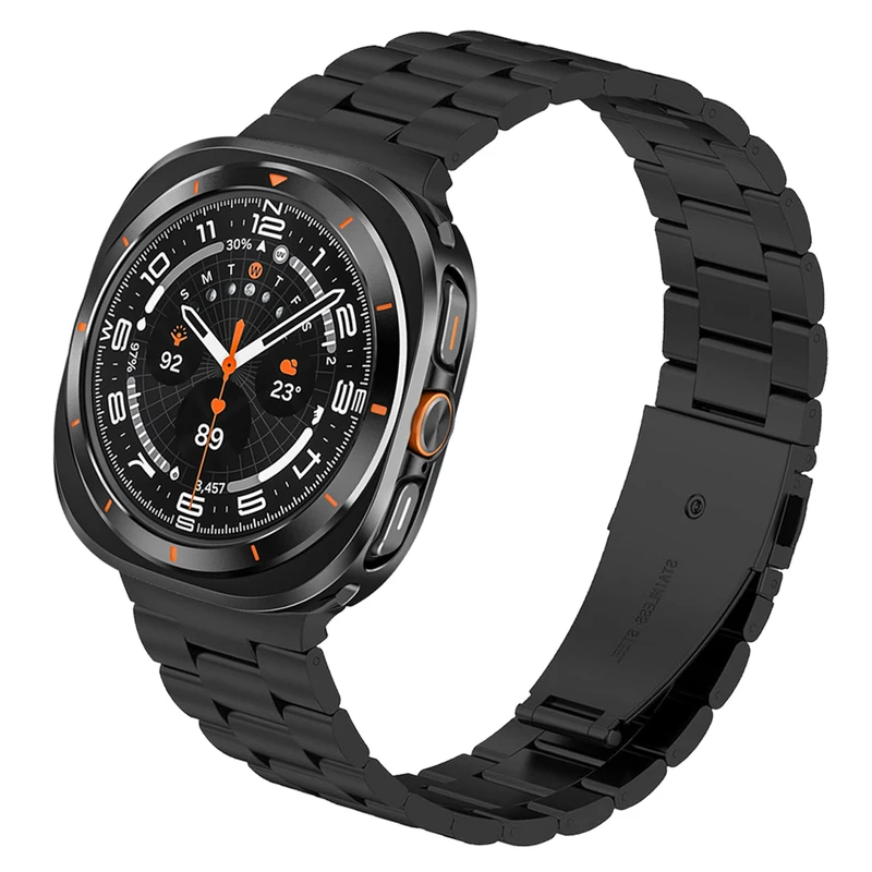 بند اسپریگ مدل 3Bead JustG مناسب برای ساعت هوشمند سامسونگ Galaxy Watch 7 Ultra 47mm به همراه کاور