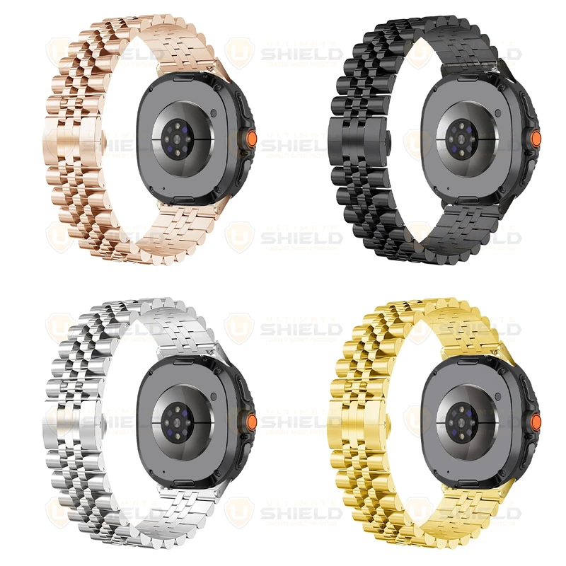 بند آلتیمیت شیلد مدل 5Row NV8 مناسب برای ساعت هوشمند سامسونگ Galaxy Watch 8 40mm / Galaxy Watch 8 44mm / Galaxy Watch 8 Classic 46mm
