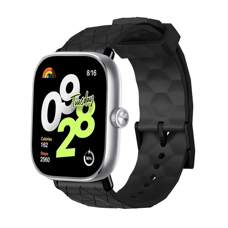 بند ساعت آکوآرا مدل Sporty Pattern bk مناسب برای ساعت هوشمند شیائومی Redmi Watch 4 41mm