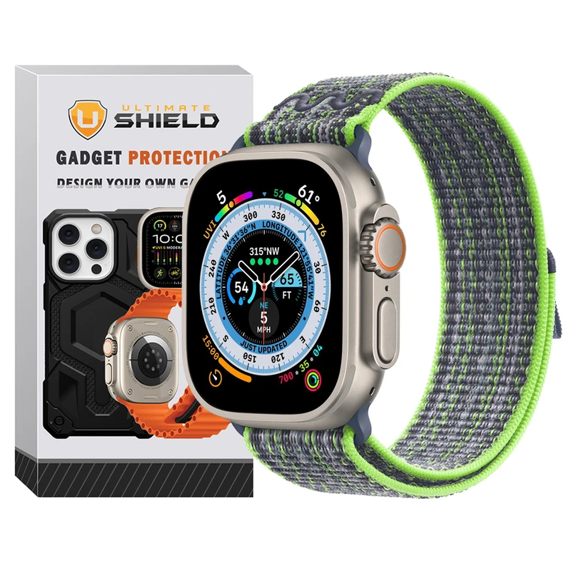 بند آلتیمیت شیلد مدل NK Hyper Nylon مناسب برای اپل واچ 49 mm سری Ultra / Ultra 2