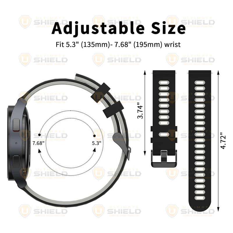 بند آلتیمیت شیلد مدل Hike TW مناسب برای ساعت هوشمند ناتینگ CMF Watch 3 Pro
