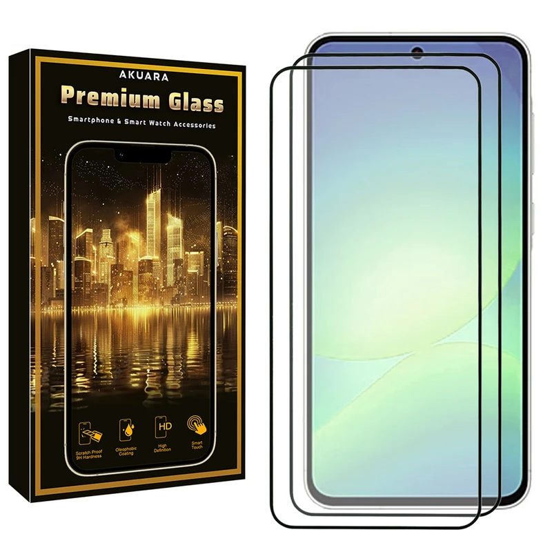محافظ صفحه نمایش آکوآرا مدل PREMIUM pfl2 مناسب برای گوشی موبایل سامسونگ Galaxy A73 / A81 / Note 10 Lite مجموعه دو عددی