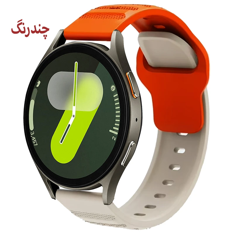 بند اسپریگ مدل Spig Sport DualC مناسب برای ساعت هوشمند سامسونگ Galaxy Watch 4 40mm/4 44mm/5 40mm/5 44mm/6 40mm/6 44mm/7 40mm/7 44mm