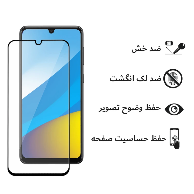 محافظ صفحه نمایش آکوآرا مدل ECO efl2 مناسب برای گوشی موبایل سامسونگ Galaxy A30 / A50s / M30S مجموعه دو عددی