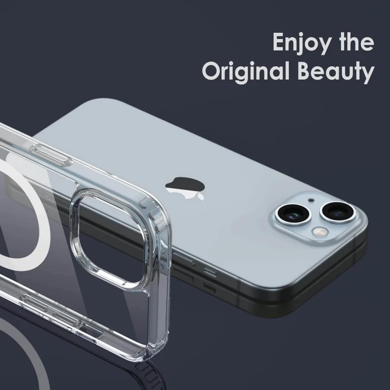 کاور هاپلایت مدل MagSafe Clear HL مناسب برای گوشی موبایل اپل iPhone 15