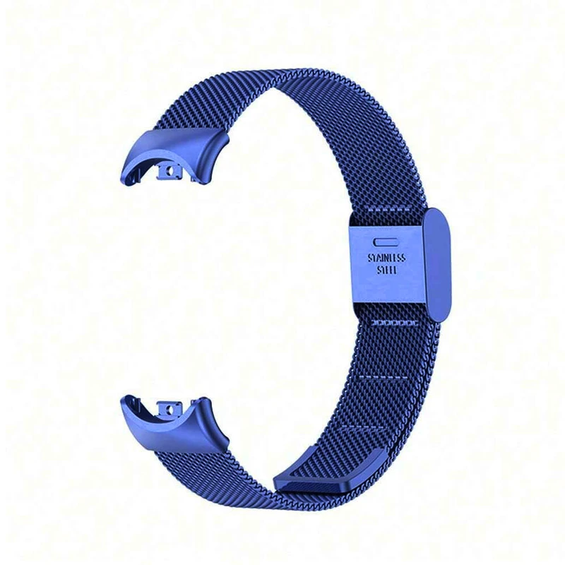 بند آکوآرا مدل Milanese SG مناسب برای مچ‌بند هوشمند شیائومی Mi Band 8/9/10