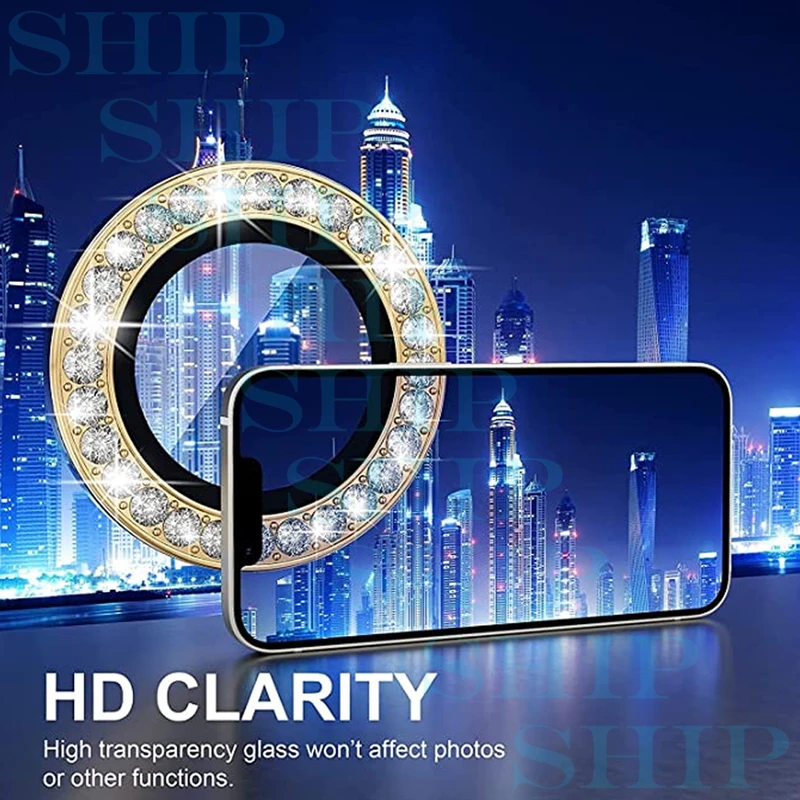 محافظ لنز دوربین شیپ مدل Ring-Diamond-SH مناسب برای گوشی موبایل سامسونگ Galaxy A55