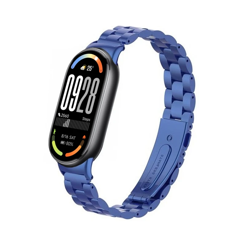 بند آکوآرا مدل 3Bead مناسب برای مچ بند هوشمند شیائومی Mi Band 10