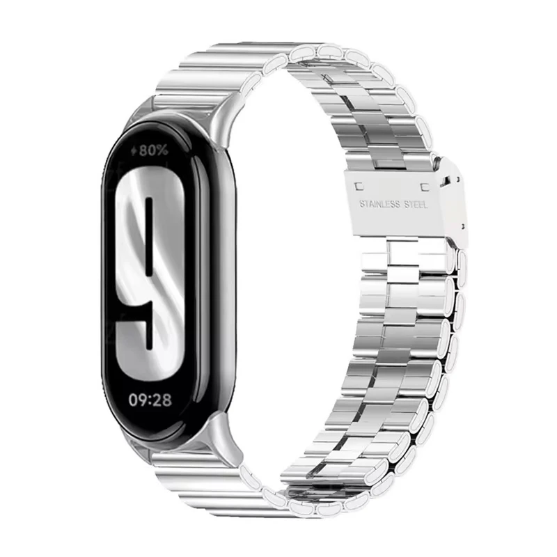 بند ساعت آکوآرا مدل 1Bead SG مناسب برای مچ‌بند هوشمند شیائومی Mi Band 8/9/10