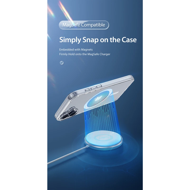 کاور هاپلایت مدل MagSafe Clear HL مناسب برای گوشی موبایل اپل iPhone 16
