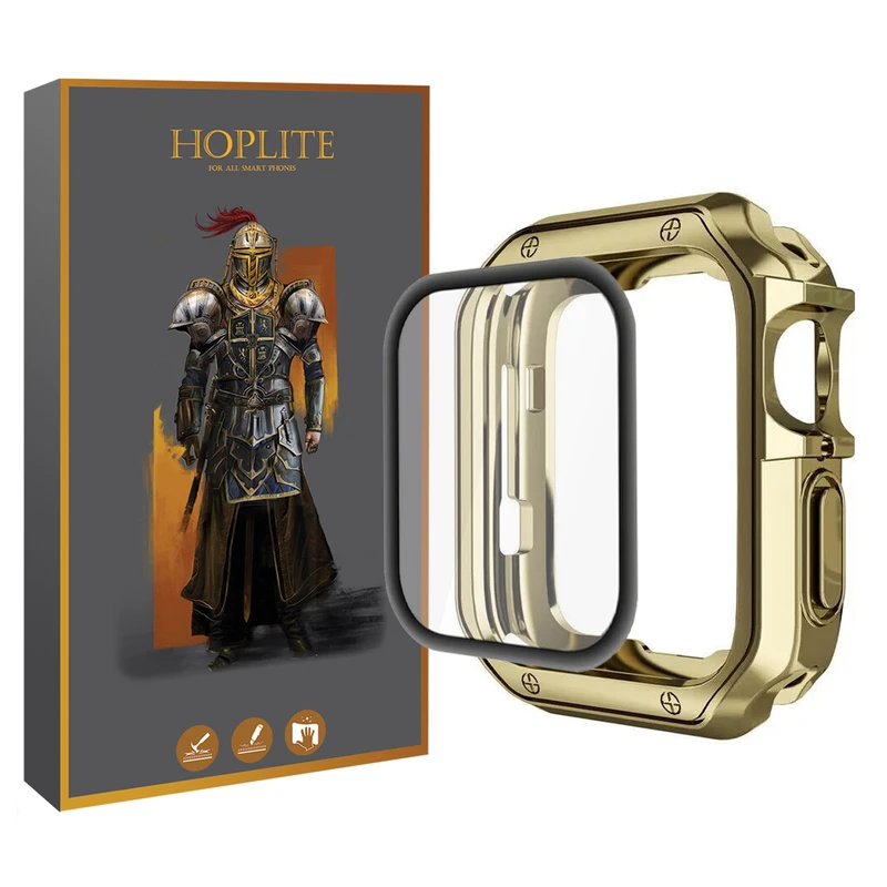 کاور هاپلایت مدل Lux Shield HL مناسب برای اپل واچ سری 4/5/6/Se سایز 44 میلی متری به همراه محافظ صفحه نمایش