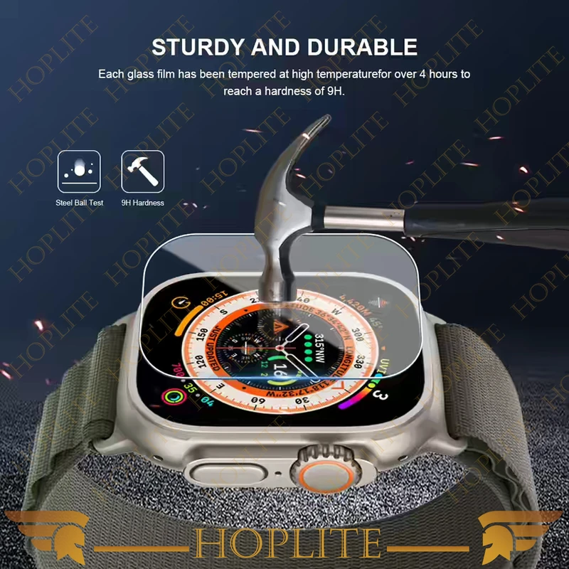 محافظ صفحه نمایش شیشه‌ای هاپلایت مدل SH-HL مناسب برای ساعت هوشمند الترا T1000 Ultra 49mm