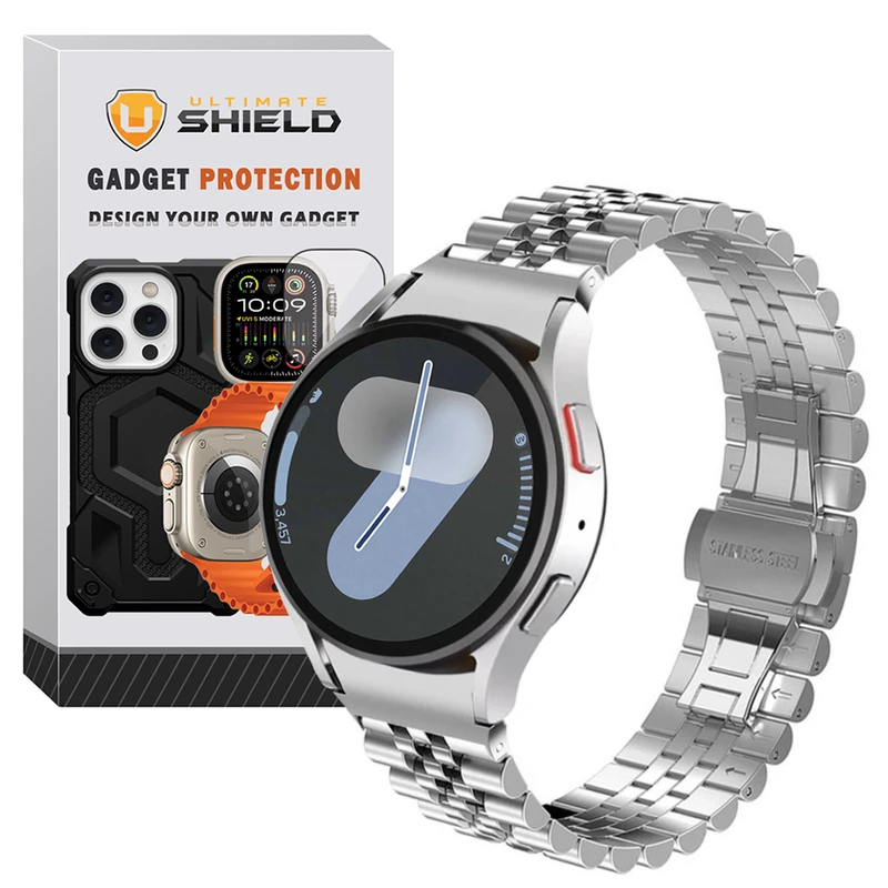 بند آلتیمیت شیلد مدل 5Row BTN مناسب برای ساعت هوشمند سامسونگ Galaxy Watch 6 40mm / 44mm / Classic 43mm / Classic 47mm