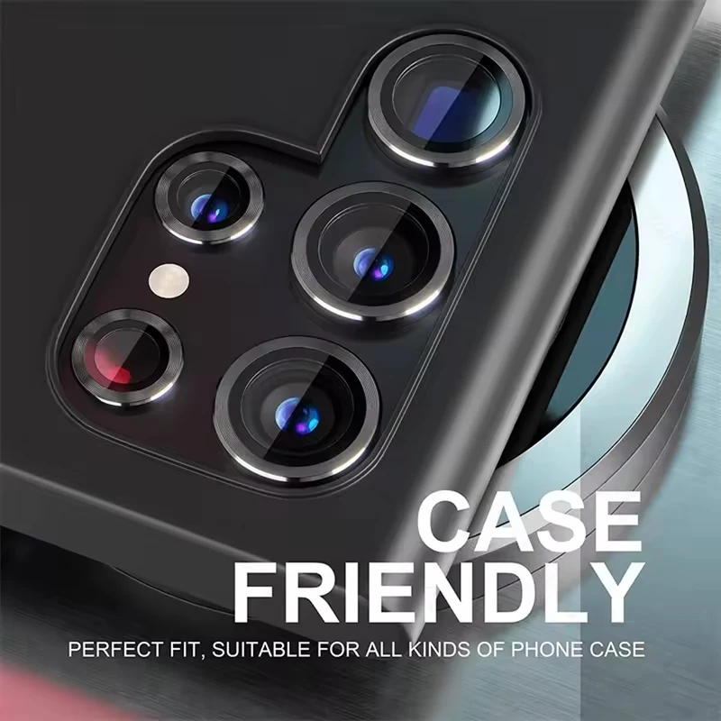 محافظ لنز دوربین رینگی شیپ مدل Ring Protector SH مناسب برای گوشی موبایل سامسونگ Galaxy S25 Ultra