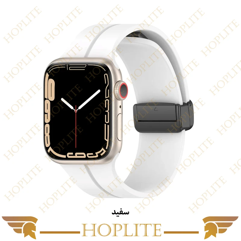 بند هاپلایت مدل Magnetic-HL مناسب برای اپل واچ 42/44/45/49 میلی متری