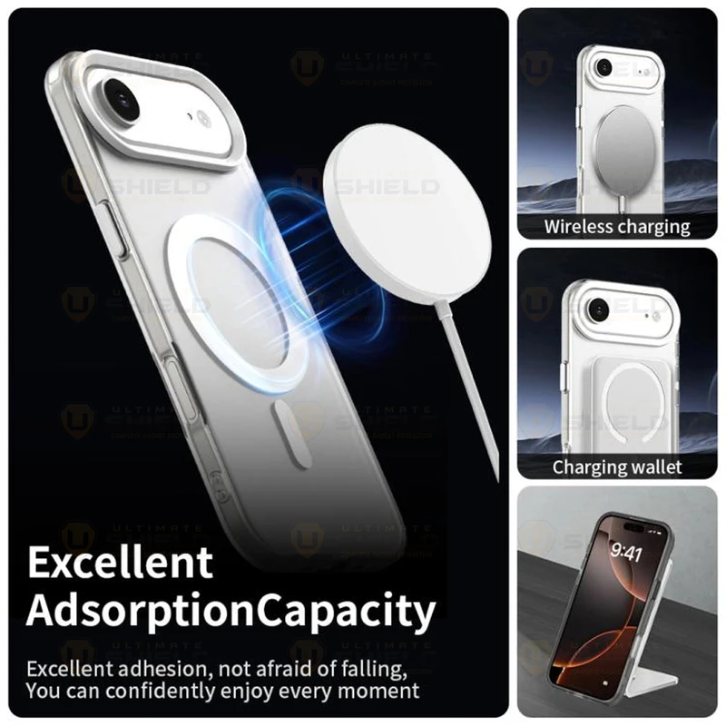 کاور آلتیمیت شیلد مدل Clear Magsafe UL مناسب برای گوشی موبایل اپل iPhone 17 Air