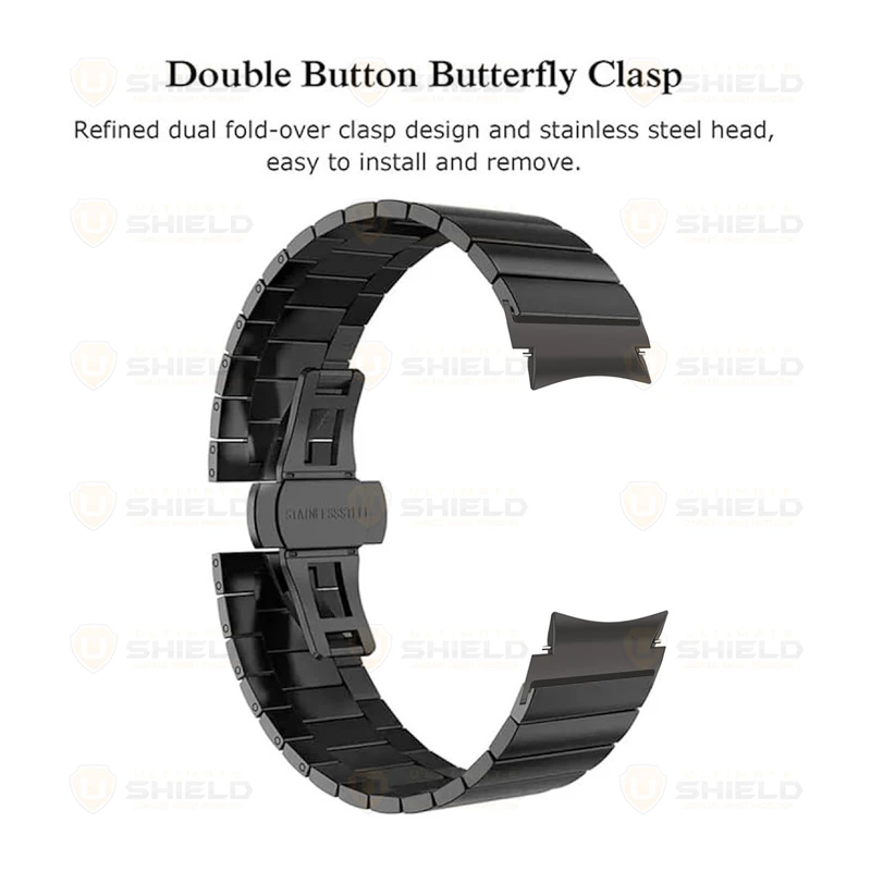 بند آلتیمیت شیلد مدل Swatch Link BTN مناسب برای ساعت هوشمند سامسونگ Galaxy Watch 4/5/6/7 40/42/43/44/46/47mm
