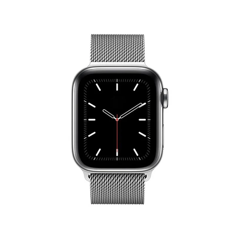 بند هاپلایت مدل Milanese LUX HL مناسب برای اپل واچ Series 9 Aluminum 41mm / Series 8 Aluminum 41mm / Series 7 Aluminum 41mm به همراه کاور
