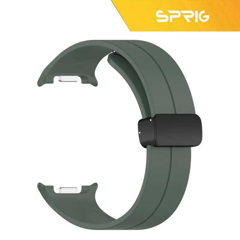 بند اسپریگ مدل Silicone Magnet W8 مناسب برای ساعت هوشمند سامسونگ Galaxy Watch 8 40mm / 8 44mm / 8 Classic 46mm