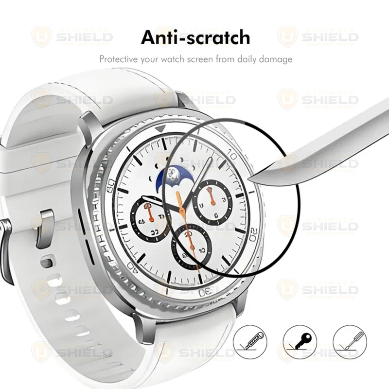 محافظ صفحه نمایش آلتیمیت شیلد مدل Nano Pmma مناسب برای ساعت هوشمند سامسونگ Galaxy Watch 8 Classic 46mm