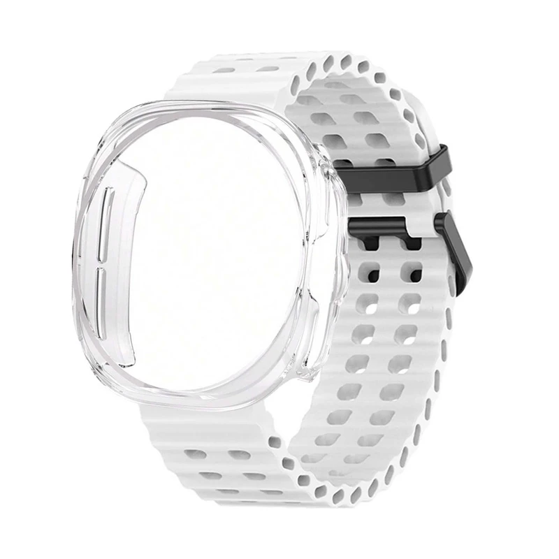 بند هاپلایت مدل Ocean CL Guard HL مناسب برای ساعت هوشمند سامسونگ Galaxy Watch 7 Ultra 47mm به همراه کاور