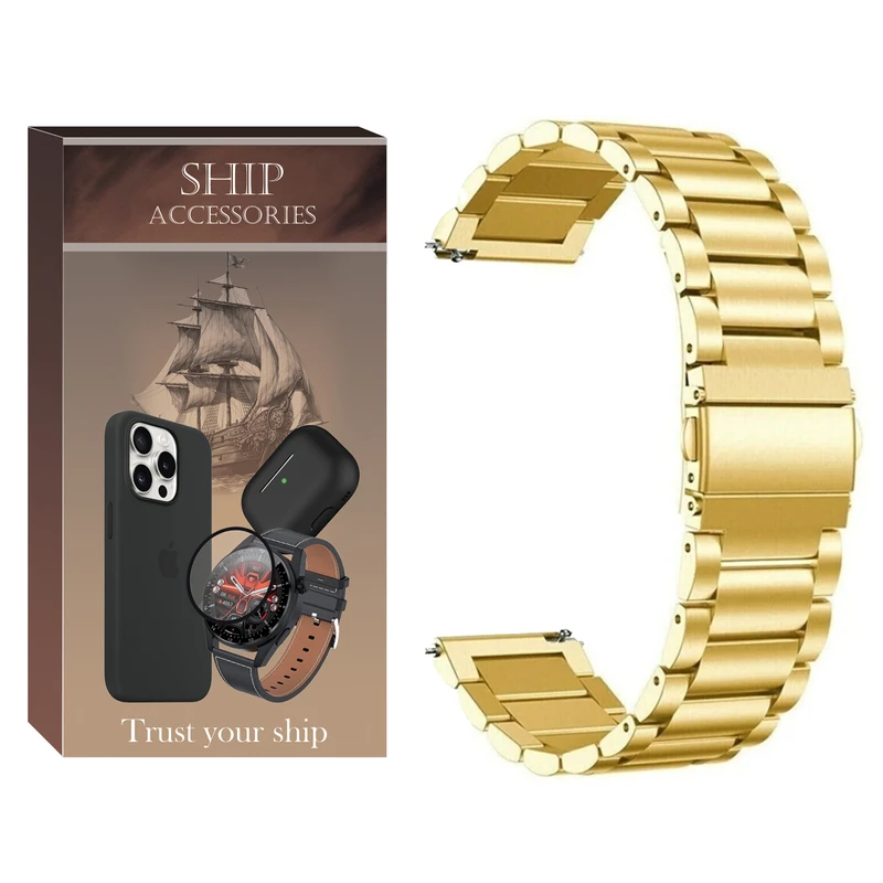 بند شیپ مدل 3Bead SH مناسب برای ساعت هوشمند سامسونگ Galaxy Watch FE