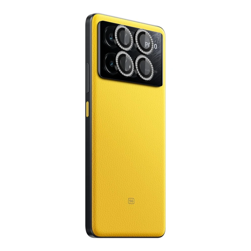 محافظ لنز دوربین رینگی هاپلایت مدل Diamond Protector HL مناسب برای گوشی موبایل شیائومی Poco X6 Pro