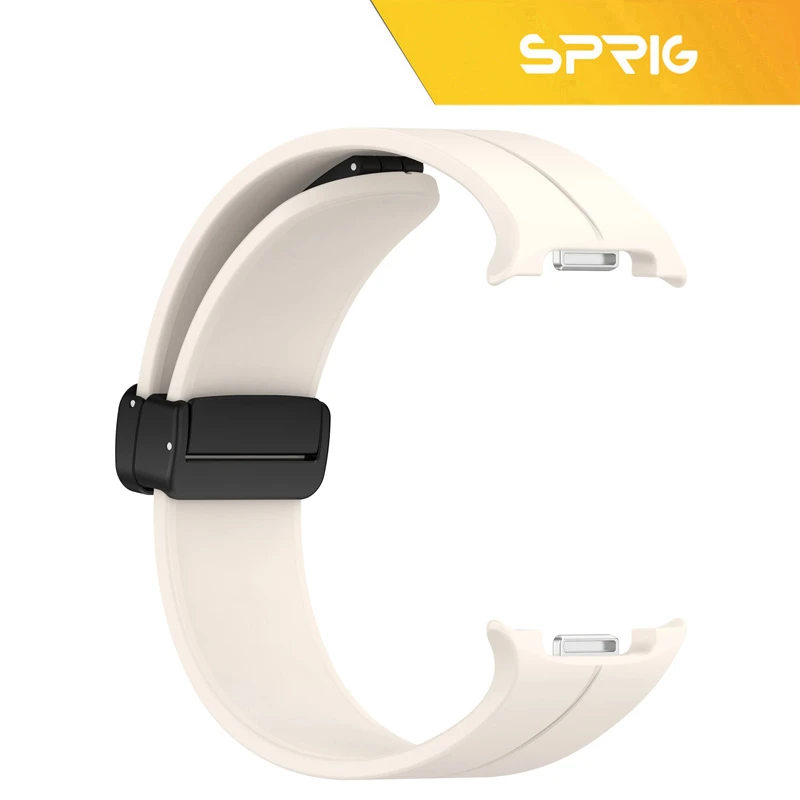 بند اسپریگ مدل Silicone Magnet W8 مناسب برای ساعت هوشمند سامسونگ Galaxy Watch 8 Classic 46mm