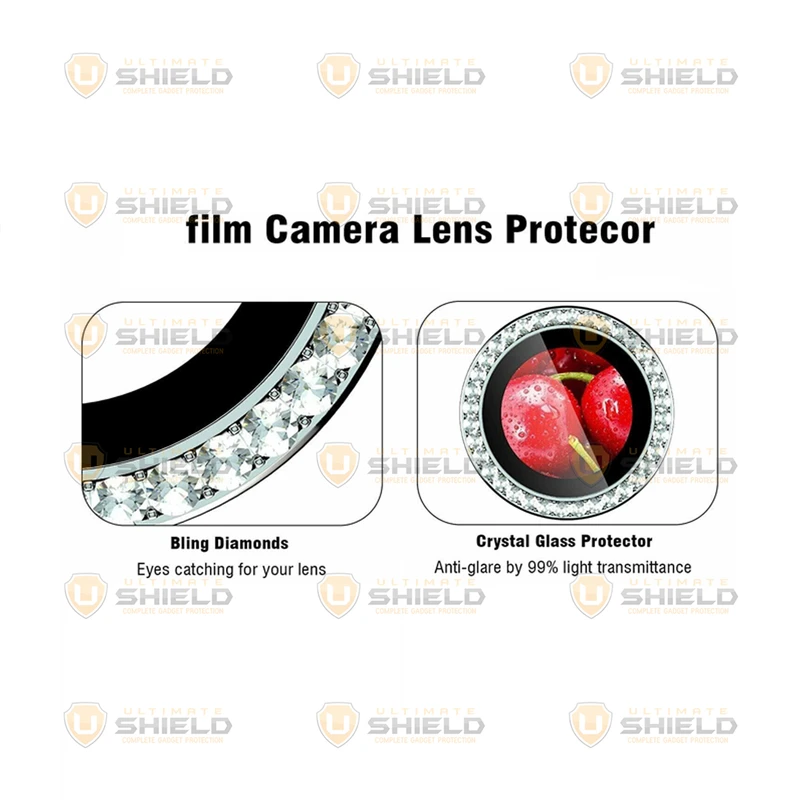 محافظ لنز دوربین آلتیمیت شیلد مدل RNG Diamond UL مناسب برای گوشی موبایل اپل iPhone 17 Air