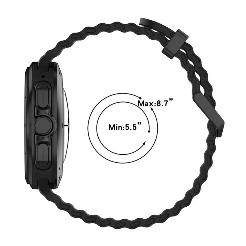 بند هاپلایت مدل Marin Bbuckle HL مناسب برای ساعت هوشمند سامسونگ Galaxy Watch 7 Ultra 47mm