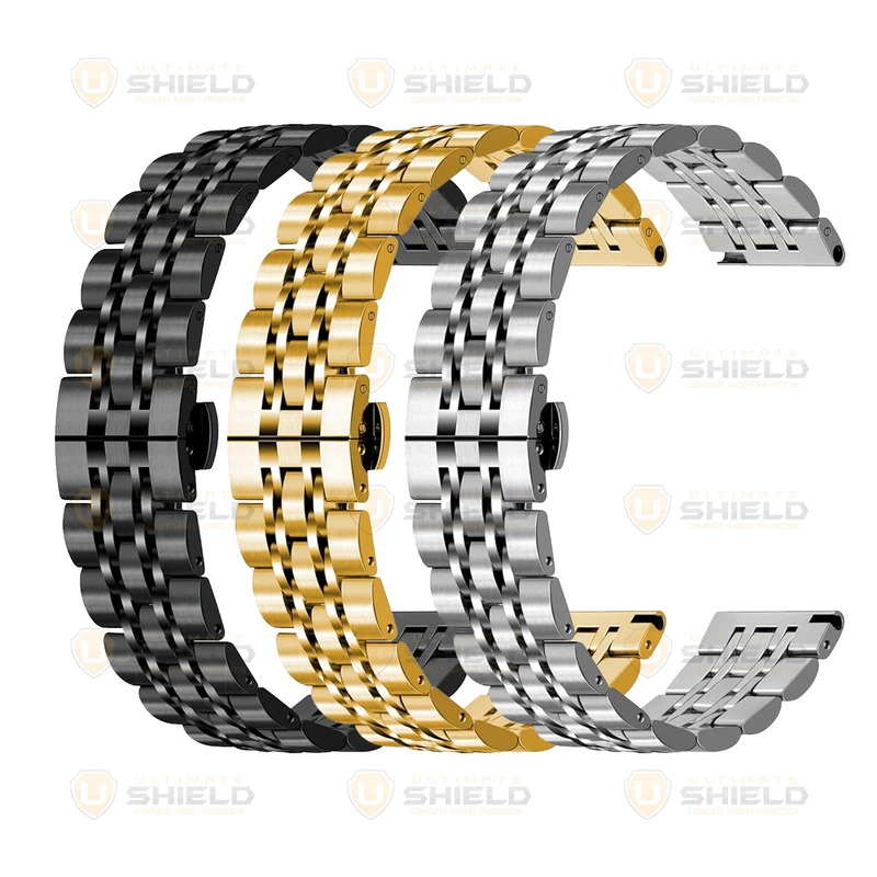 بند آلتیمیت شیلد مدل 7Row TW مناسب برای ساعت هوشمند ناتینگ CMF Watch 3 Pro 22mm