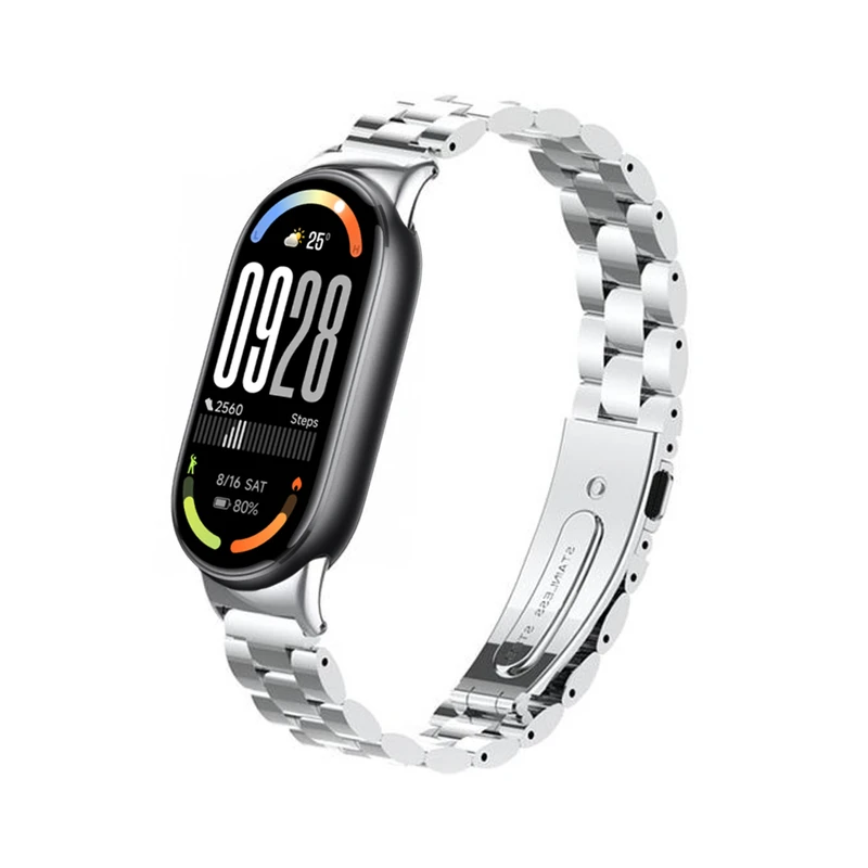 بند آکوآرا مدل 3Bead مناسب برای مچ بند هوشمند شیائومی Mi Band 10