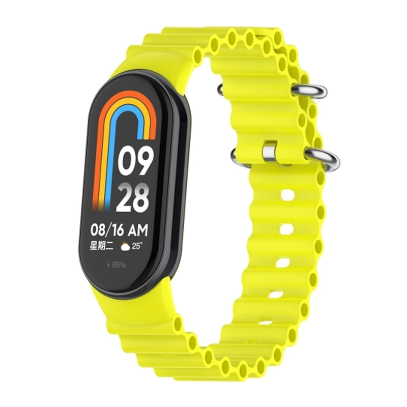 بند پلاس مدل Ocean PL مناسب برای ساعت هوشمند شیائومی Mi band 9