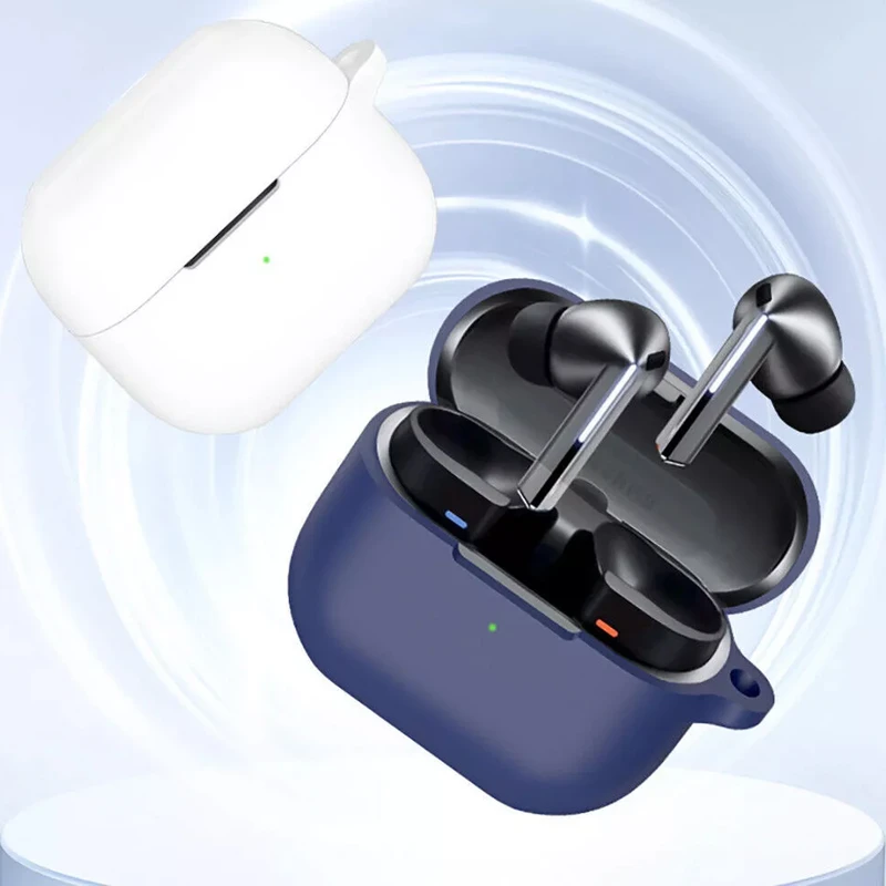 کاور هاپلایت مدل Silicone HL مناسب برای کیس هدفون بی‌سیم سامسونگ Galaxy Buds 3 / 3 Pro