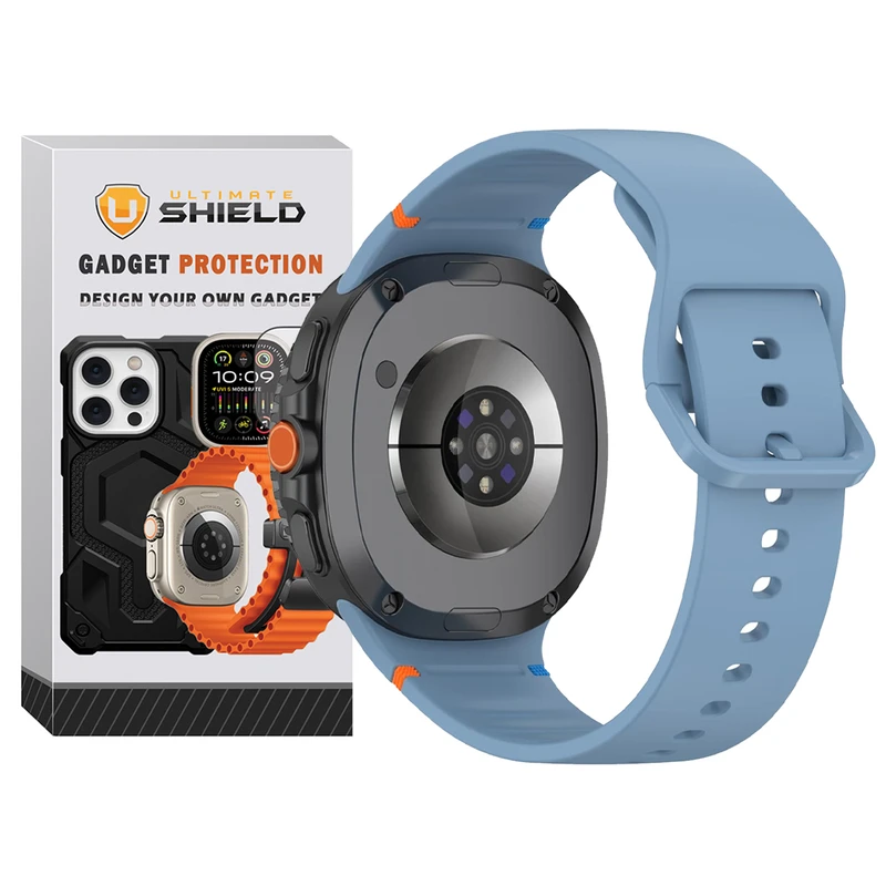 بند آلتیمیت شیلد مدل Silic NV8 مناسب برای ساعت هوشمند سامسونگ Galaxy Watch 8 40mm
