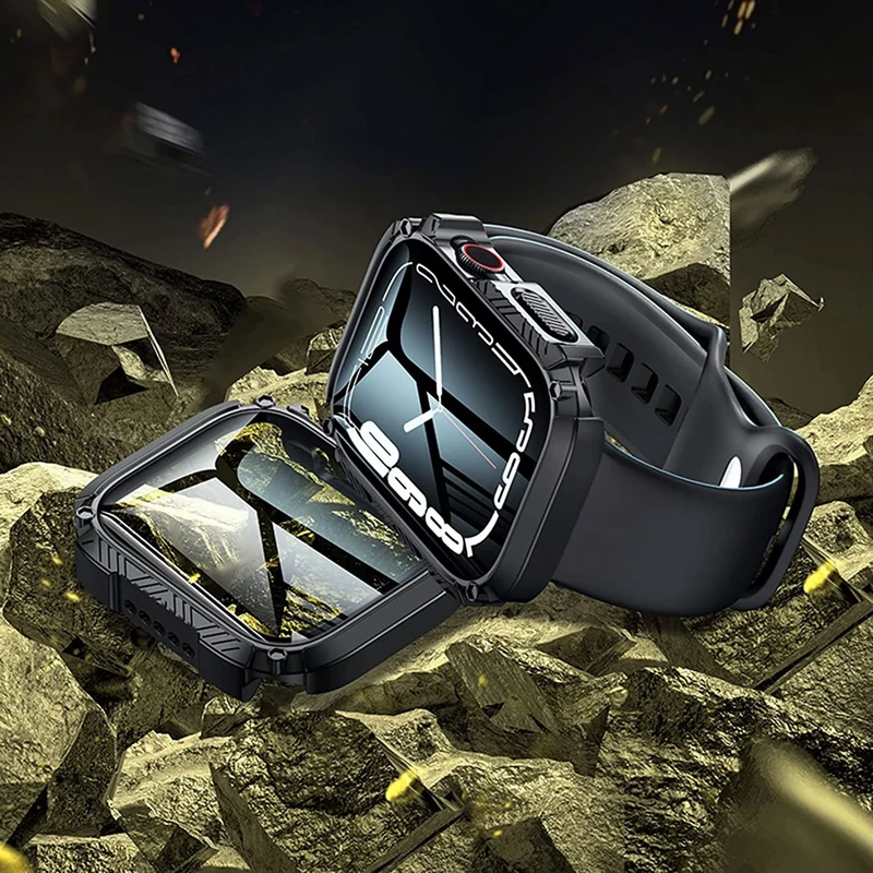 کاور هاپلایت مدل ARM Guard HL مناسب برای اپل واچ سری 4/5/6/SE سایز 44 میلیمتری