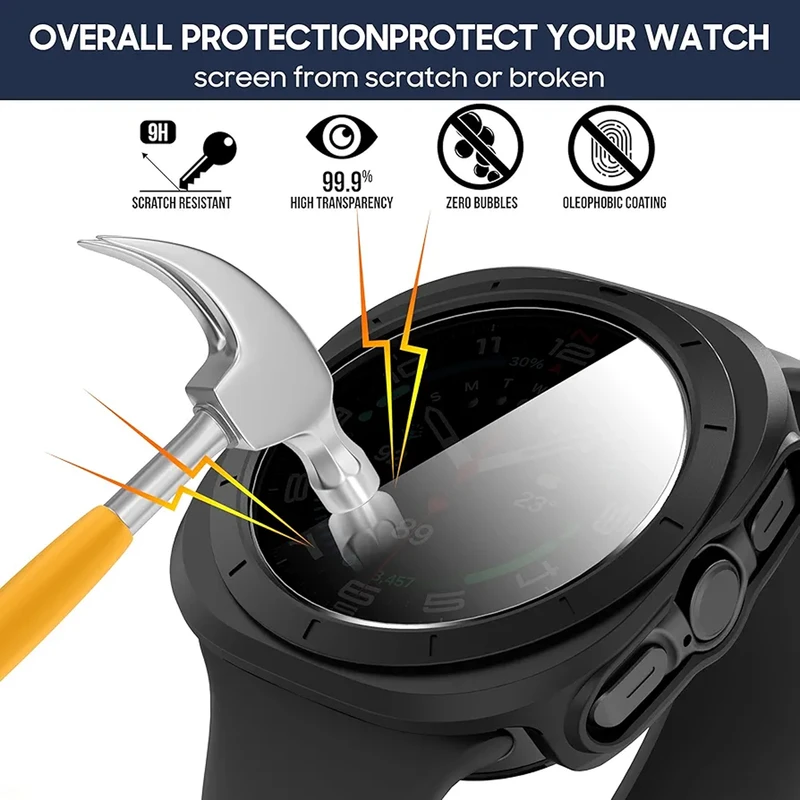 کاور شیپ مدل Privacy SH مناسب برای ساعت هوشمند سامسونگ Galaxy Watch 7 Ultra 47mm